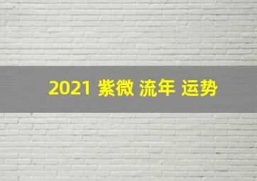 2021 紫微 流年 运势